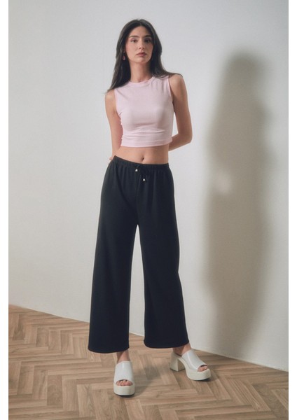 Bürümcük Kumaş Crop Body