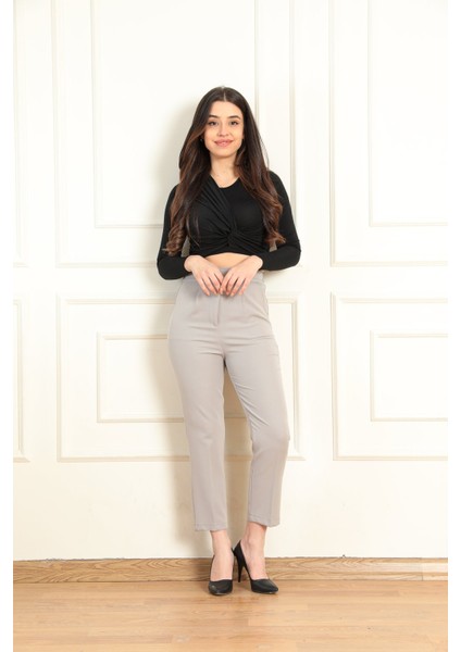 Kadın Cırtlı Havuç Paça Pantolon 8325 fiyatları