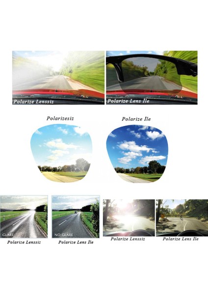 Polarize Güneş Gözlük Klipsi Sürüş Gözlüğü Aç Kapa EPK13 fiyatları