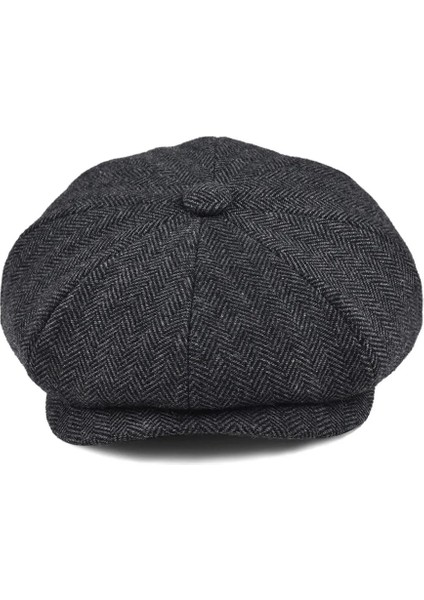 Peaky Blinders Şapka Newsboy Trend Parça Kasket Fötr cp224p