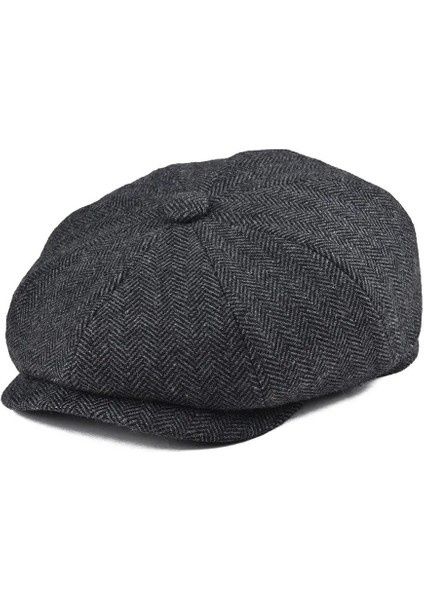 Peaky Blinders Şapka Newsboy Trend Parça Kasket Fötr cp224p