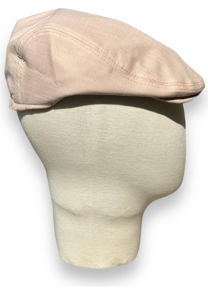 Yazlık Keten Ingiliz London Ördek Erkek Kasket Şapka CP238 fırsatları