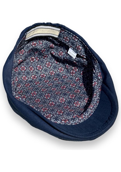 Yazlık Keten Ingiliz London Ördek Erkek Kasket Şapka CP238