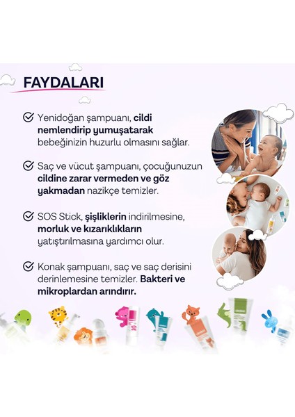 Avantajlı Bebek Bakım Seti