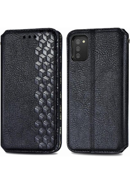 Samsung Galaxy A02S Deri Telefon Kılıfı (Yurt Dışından)