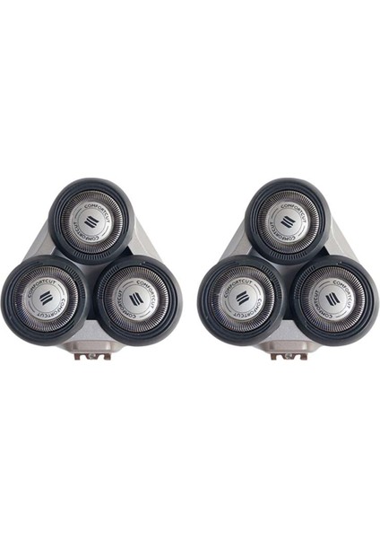 Philips Tıraş Makinesi Serisi S5000 S5078 S5050 5420 5079 Için 2x Yedek Tıraş Başlığı Tıraş Bıçağı. Gümüş (Yurt Dışından)