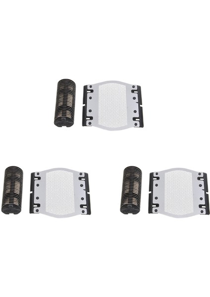 3x Braun Elektrikli Tıraş Makinesi Kafa Omentum 11B Serisi 1 110 120 130 140 150S-1 130S-1 5684 5685 Bıçak Net + Tıraş Başlığı (Yurt Dışından)