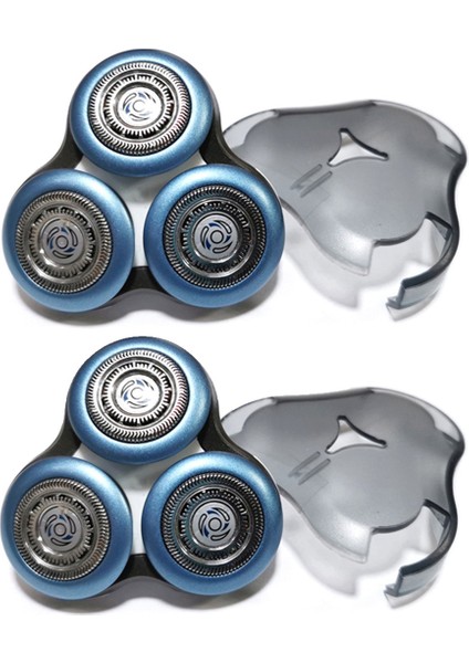 2x Philips Jilet Kafa S7000 S7310 S7710 S7530 S7370 SH70 Bıçak Net Kapak Genel Aksesuarları Için Uygun (Yurt Dışından)