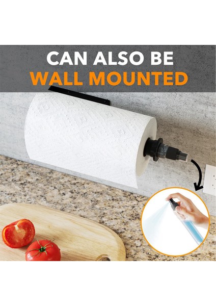 Sprey Şişeli Kağıt Havluluk, Mutfak ve Banyo Için Duvara Monte Kağıt Havlu Rulosu (Siyah),организаторы Hmoe (Yurt Dışından) fırsatları