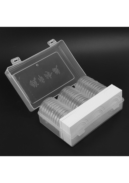 46 mm Madeni Para Kapsül Tutucu ve Koruma Contası Madeni Para Koleksiyonu Malzemeleri Için Madeni Para Tutucu Kasa Kutusu (8 Boyut, 30 Parça),организаторы Hmoe (Yurt Dışından) fırsatları