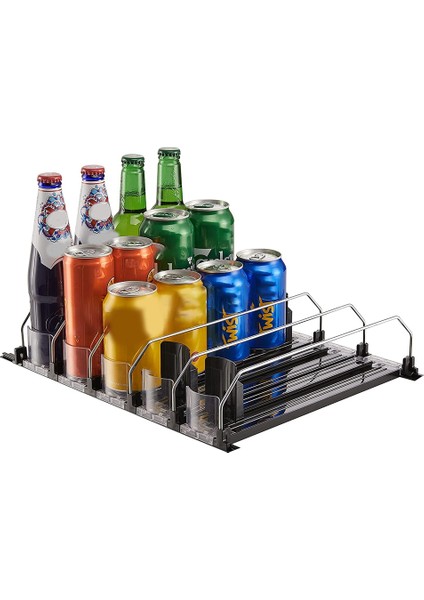 Ayarlanabilir Itici Kaydırmalı Buzdolabı Için Soda Kutu Dispenseri - Soda, Bira ve Diğer Içecekler Için Mükemmel,организаторы Hmoe (Yurt Dışından)