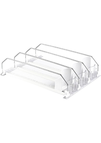 Buzdolabı-Beyaz Otomatik Itici Kayma Için Içecek Düzenleyici, Buzdolabı Için Soda Dispenseri - 15 Kutuya Kadar Tutar,организаторы Hmoe (Yurt Dışından)