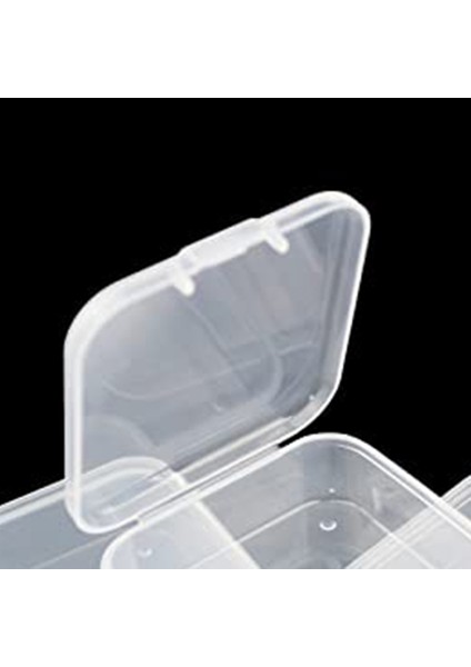 Kare Mini Şeffaf Plastik Saklama Kapları Küçük Öğeler Için Kapaklı Kutu Kasa (1.77X1.77X0.8INCH), 100 Paket,организаторы Hmoe (Yurt Dışından) indirimleri