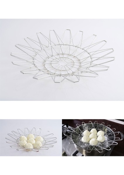 Çok Fonksiyonlu Katlanır Paslanmaz Çelik Meyve Sepeti Gadget Hollow Meyve Sepeti Depolama Sepeti,организаторы Hmoe (Yurt Dışından) fiyatları