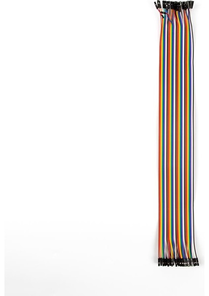 20 Pin 40cm Dişi - Dişi Breadboard Kablosu