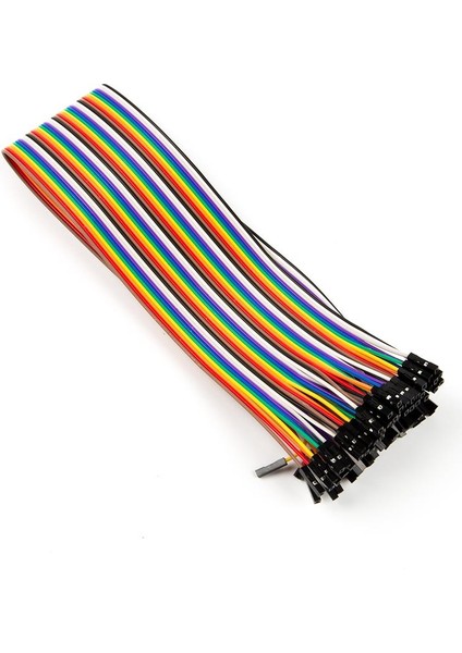20 Pin 40cm Dişi - Dişi Breadboard Kablosu