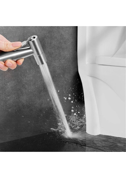 Tek Bide Tarzı El Tuvalet Bide Püskürtme Seti Duş Başlığı Duvara Monte Taşınabilir Bide Banyo Musluklar Tuvalet Yağmurlama Hygieower (Yurt Dışından)