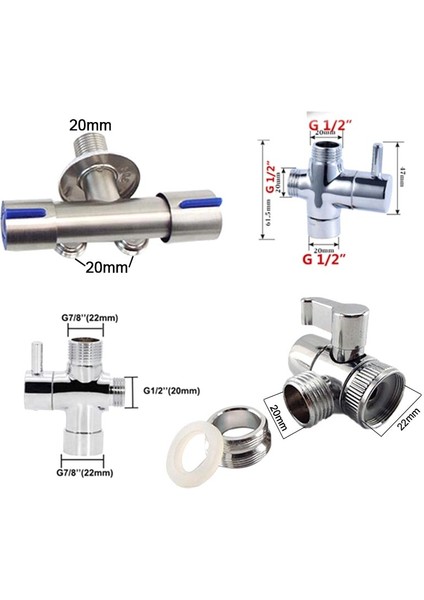 Paket 9 Tarzı Paslanmaz Çelik Bide Püskürtme Seti Kiti Tuvalet Metal El Banyo Duş Başlığı El Hiçbir Matkap Duvar Tutucu Kendi Kendini Temizleyen (Yurt Dışından) indirimleri