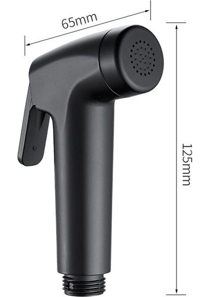Paket 4 Tarzı Siyah Tuvalet Douche Bide El Duş Başlığı Hortumu Vana Sprey Müslüman Sıhhi Shattaf Kiti Tutucu Banyo Armatür Shattaf (Yurt Dışından) fırsatları