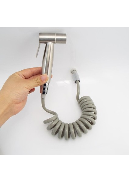 Paket 3 Tarzı El Tuvalet Asılı Sepet Bide Püskürtücü Su Musluk Seti Kiti Paslanmaz Çelik Duş Başlığı Wc El Banyo Kendi Kendini Temizleyen (Yurt Dışından) indirimleri