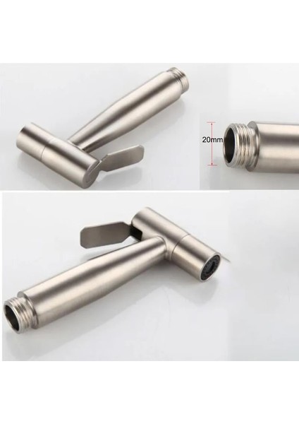 Ey Stil El Taşınabilir Tuvalet Bide Püskürtme Tabancası Paslanmaz Çelik El Bide Musluk Wc Banyo Siyah Püskürtücü Duş Başlığı Kendi Kendini Temizleyen (Yurt Dışından) modelleri