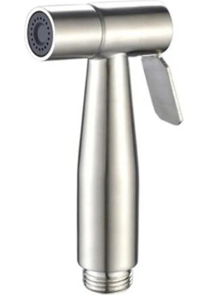 Bir Stil El Taşınabilir Tuvalet Bide Püskürtme Tabancası Tutucu Paslanmaz Çelik El Bide Musluk Ev Banyo Duş Başlığı Hortumu Kendi Kendini Temizleyen (Yurt Dışından)