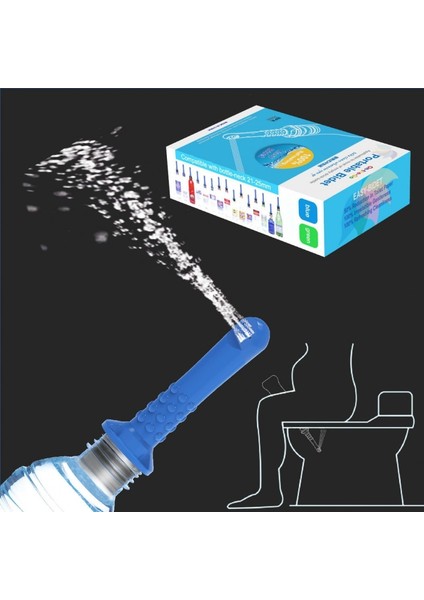 Mavi Stil Taşınabilir Seyahat Bide Şişesi Her Şişe ile Uyumlu Kişisel Hijyen Bakımı El Su Püskürtücü Kadınlar Için 3 Paket (Yurt Dışından) modelleri