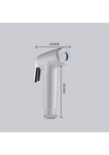 Paket 8 Tarzı Beyaz Tuvalet Püskürtme Tabancası Bide Kendini Temizleyici Su Hortumu Vana Seti Wc Banyo Musluk Duş Başlığı Abs Sprinkler Kızarma Püskürtücü (Yurt Dışından) fırsatları