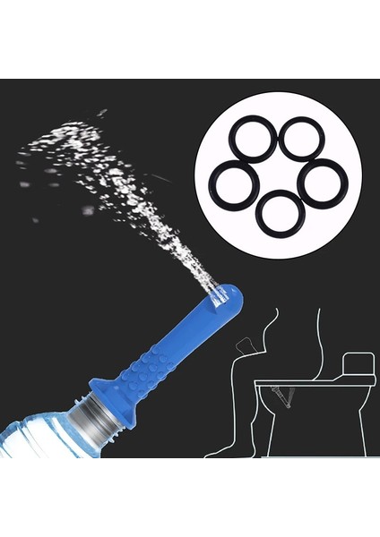 Pembe Tarzı Taşınabilir Püskürtücü El Bide Püskürtücü Kişisel Temizleyici Hijyen Şişesi Sprey Yıkama Hamile Kadın Yıkayıcı Popo Yıkama Memesi (Yurt Dışından) modelleri