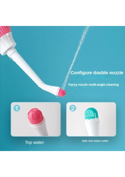 Pembe Tarzı 450 ml Püskürtücü Kişisel Temizleyici El Koltuk Tuvalet Bide Hijyen Mücadele Yıkama Seyahat Taşınabilir Şişe Elderwoman Bide (Yurt Dışından) indirimleri