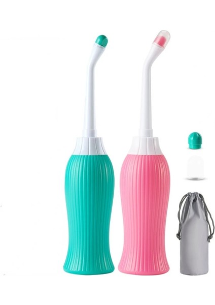 Yeşil Tarzı 450 ml Püskürtücü Kişisel Temizleyici El Koltuk Tuvalet Bide Hijyen Mücadele Yıkama Seyahat Taşınabilir Şişe Elderwoman Bide (Yurt Dışından)