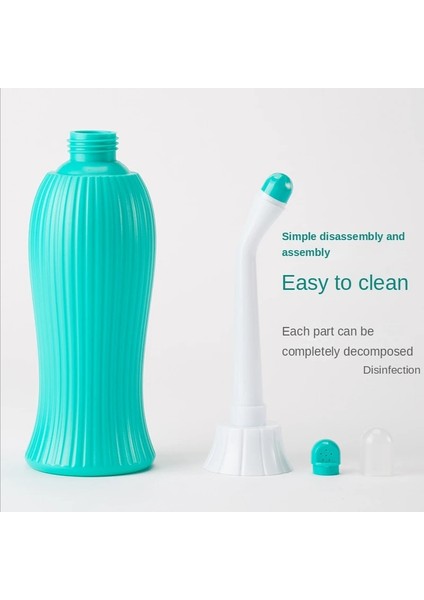 Yeşil Tarzı 450 ml Püskürtücü Kişisel Temizleyici El Koltuk Tuvalet Bide Hijyen Mücadele Yıkama Seyahat Taşınabilir Şişe Elderwoman Bide (Yurt Dışından)