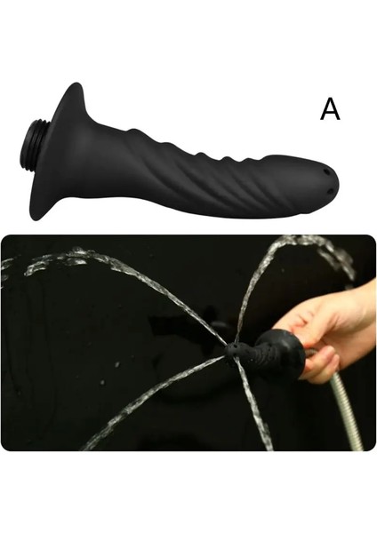 C Tarzı Yumuşak Silikon Anüs Bide Temizleyici Douche Lavman Temizleme Duş Taşınabilir Unisex Erkek Kadın Hijyen Aracı (Yurt Dışından) fırsatları