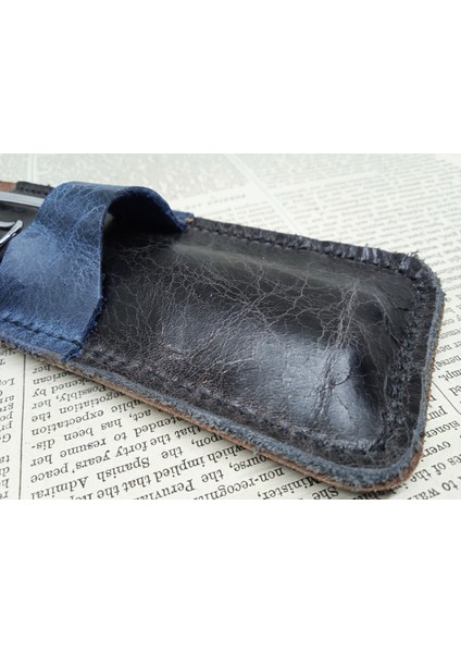 Crazy Hors Gerçek Deri Özel Kalemleriniz Için Kalemlik Kalem Kutu ( 2*3 Kalem Için ) 27 cm 6 cm 703B modelleri