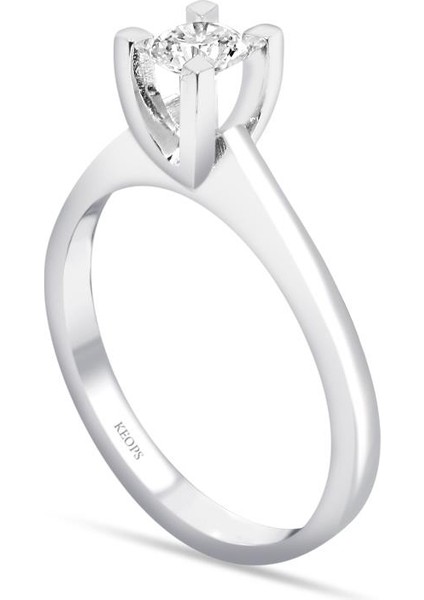 E Renk 0.30 Karat Pırlanta Tektaş Yüzük - Hrd Sertifikalı fiyatları