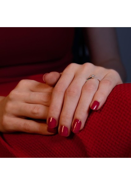 H Renk 0.15 Karat Pırlanta Tektaş Yüzük fırsatları