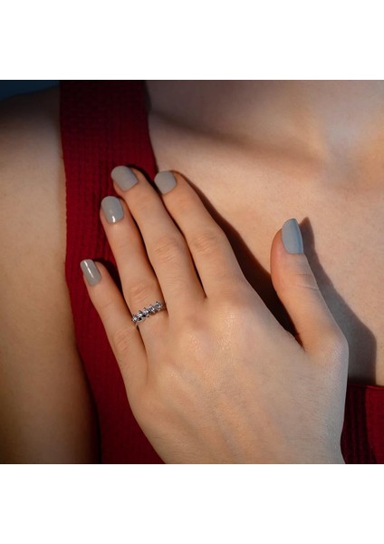 G Renk 0.25 Karat Pırlanta Beştaş Yüzük modelleri