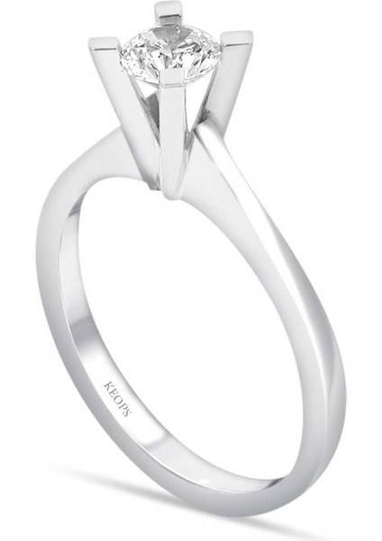 D Renk 0.40 Karat Pırlanta Tektaş Yüzük - Hrd Sertifikalı fiyatları