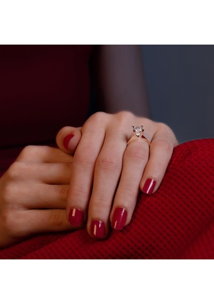 G Renk 0.90 Karat Pırlanta Tektaş Yüzük - Hrd Sertifikalı fırsatları