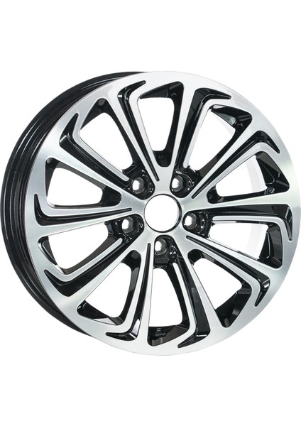 EMR-G690-07 6.0X14" -4X108 ET25 65.1 Black Diamond Jant (4 Adet)