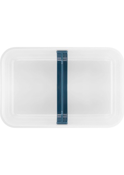 Fresh & Save Vakumlu Yemek Taşıma Kabı L Düz Plastik Beyaz-Akdeniz Mavisi fırsatları