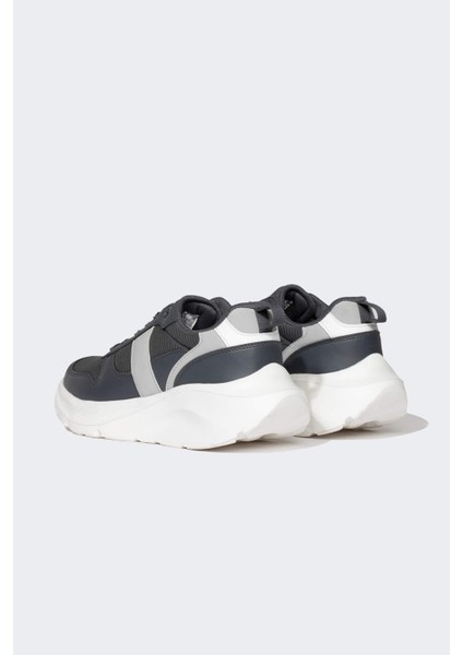 Erkek Yüksek Taban Bağcıklı Suni Deri Spor Ayakkabı C1263AXNS modelleri