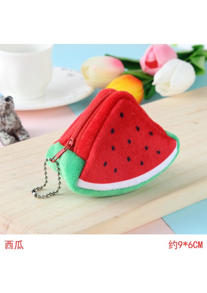 Üç Boyutlu Üçgen Meyve Bozuk Para Cüzdanı (Yurt Dışından)