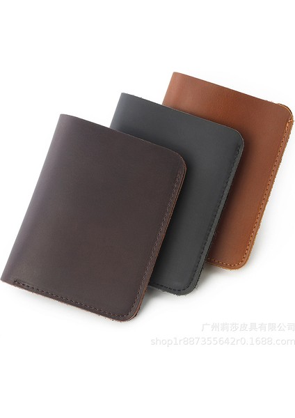 Dikey Tam Deri Cüzdan Üst Katman Inek Derisi Cüzdan (Yurt Dışından) modelleri