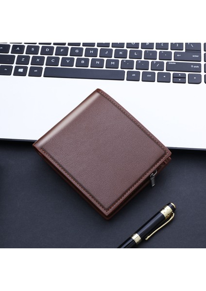 Fermuarlı ve Çoklu Kart Bölmeli Erkek Cüzdanı (Yurt Dışından) modelleri