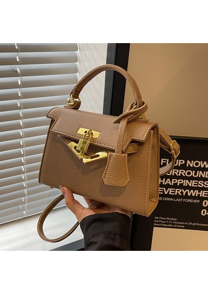 Elde Taşınan Küçük Çanta, Kadınların Şık, Yüksek Kaliteli Çapraz Gövdeli Küçük Çantası, Popüler Kelly Çantası (Yurt Dışından)