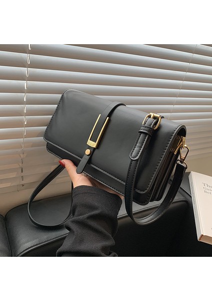 Popüler Küçük Çanta, Dokulu Kadın Çantası, Retro Omuz Çantası, Çok Yönlü Crossbody Küçük Kare Çanta (Yurt Dışından)