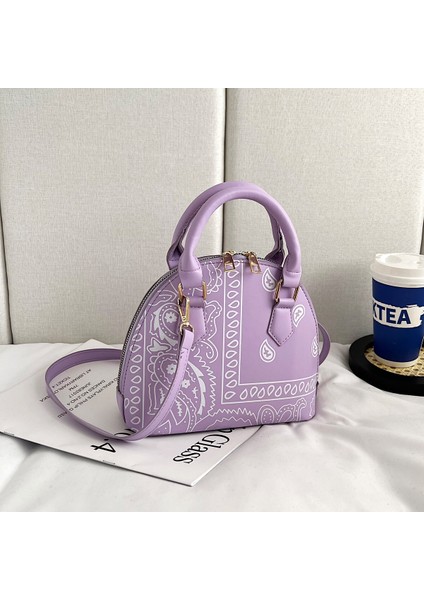 Kadın Modası Kore Tarzı Kızlar Yabancı Stil El Taşıyan Kabuk Çanta (Yurt Dışından)