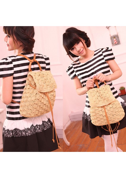 Sahil Plajı Tatil Hasır Dokuma Çanta Eğlence Çantası (Yurt Dışından) fiyatları