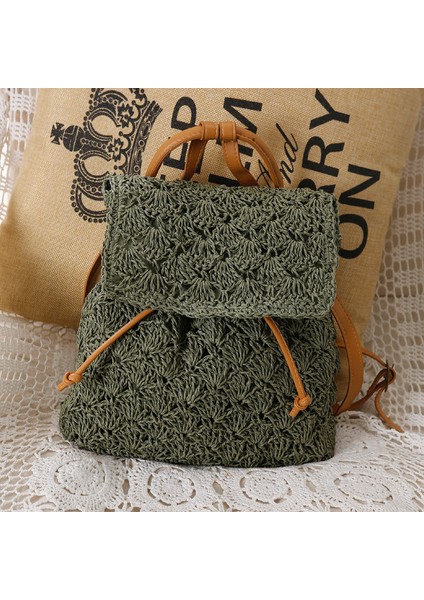 Sahil Plajı Tatil Hasır Dokuma Çanta Eğlence Çantası (Yurt Dışından) fırsatları